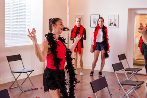  Workshop Burlesque in Scheveningen